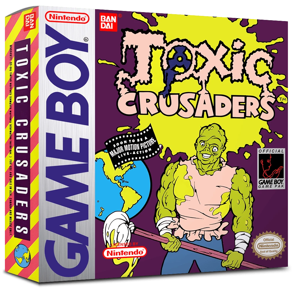 Toxic Crusaders box art