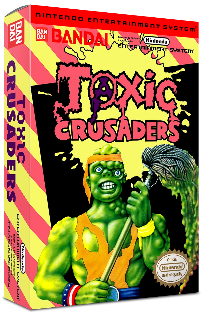 Toxic Crusaders box art