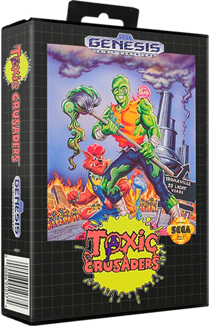 Toxic Crusaders box art