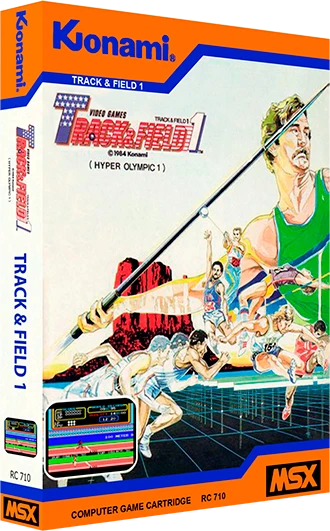 Track & Field 1 box art