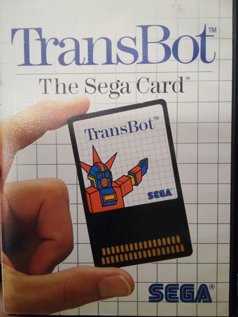 TransBot: The Sega Card box art