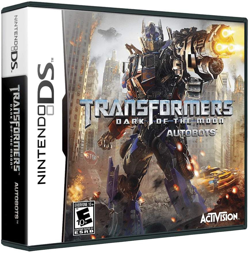 Transformers: Dark of the Moon Autobots box art