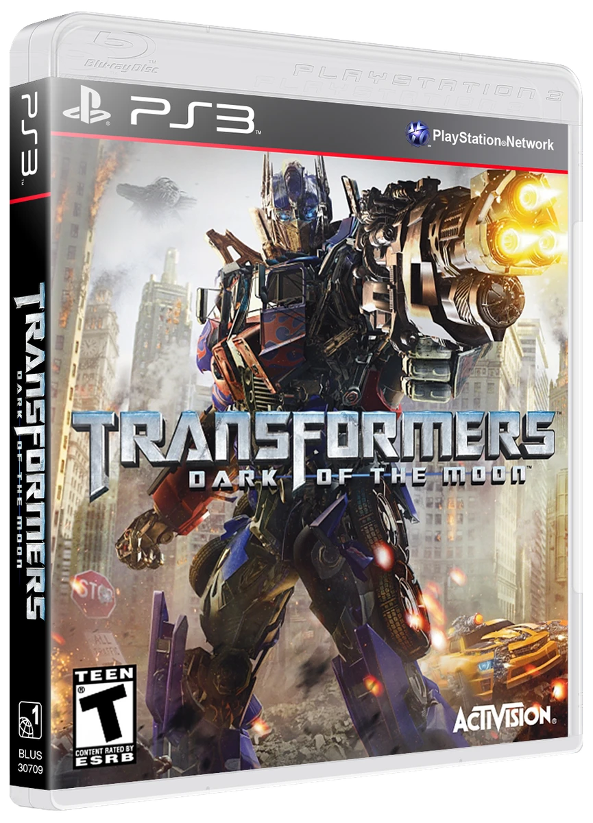Transformers: Dark of the Moon box art