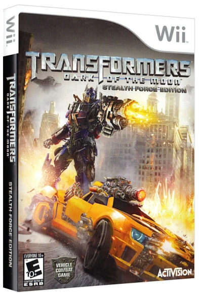 Transformers: Dark of the Moon Stealth Force Edition box art