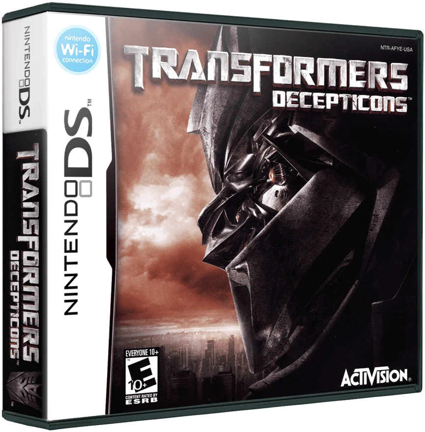 Transformers Decepticons box art