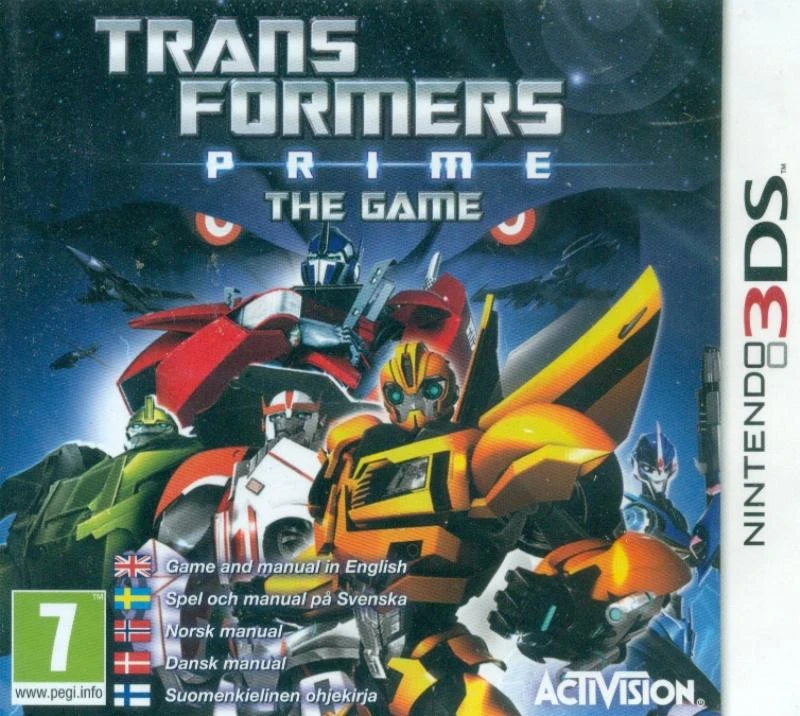 Transformers: Prime box art