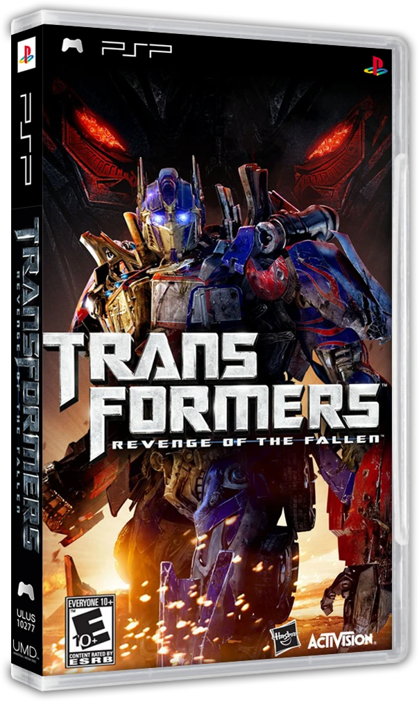 Transformers: Revenge of the Fallen [PSP Essentials] box art