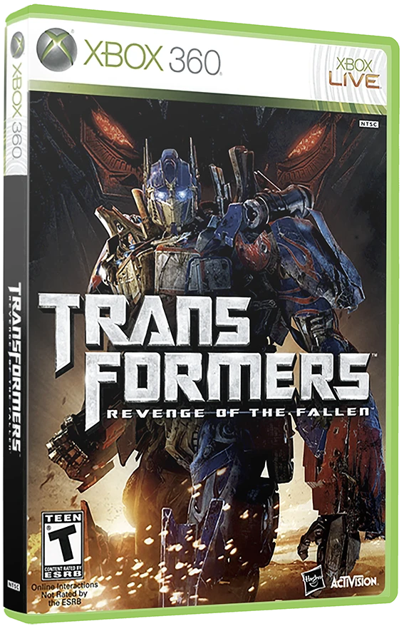 Transformers: Revenge of the Fallen box art