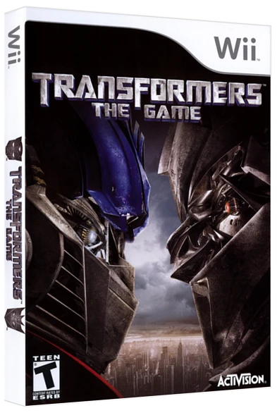 Transformers: The Game box art