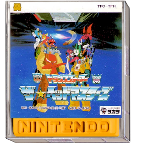 Transformers: The Headmasters box art