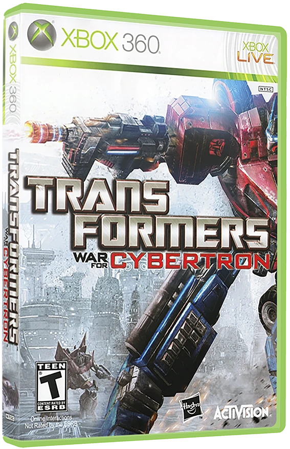 Transformers: War for Cybertron box art