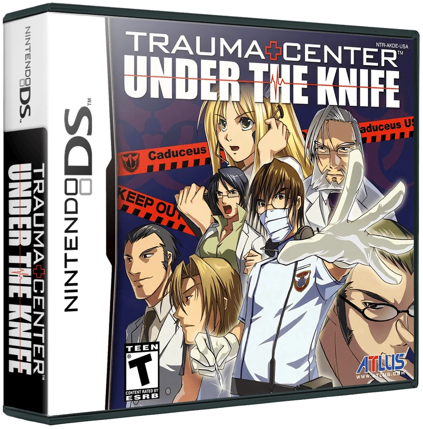 Trauma Center Under the Knife box art