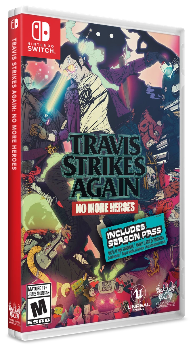 Travis Strikes Again: No More Heroes box art