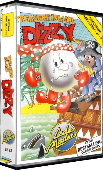 Treasure Island Dizzy box art