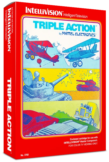Triple Action box art