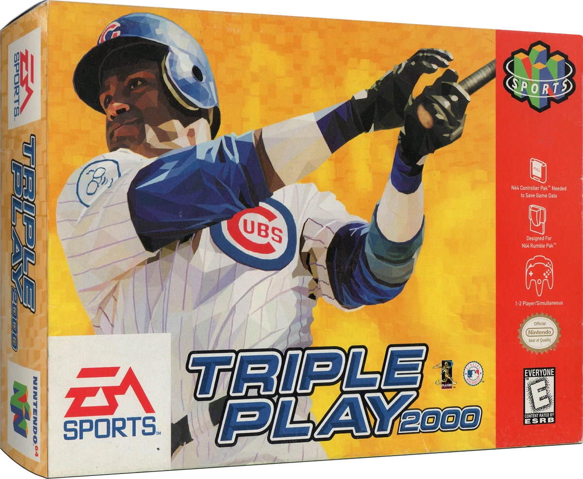 Triple Play 2000 box art