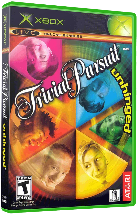 Trivial Pursuit Unhinged box art