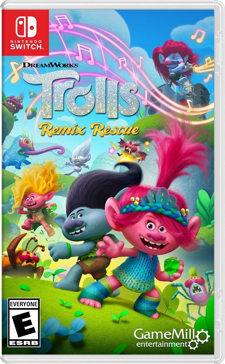 Trolls Remix Rescue box art