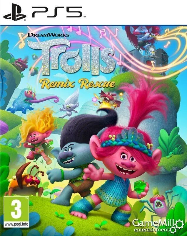 Trolls Remix Rescue box art