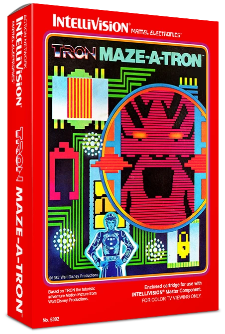 Tron Maze-a-Tron box art