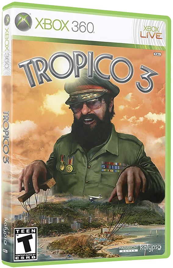 Tropico 3 box art