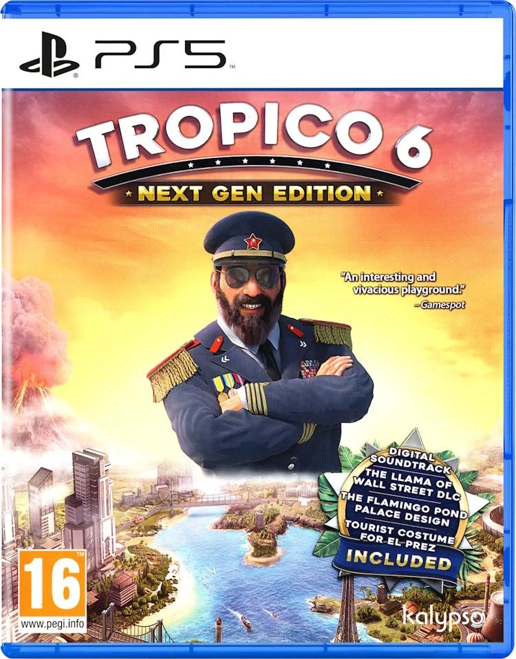 Tropico 6: Next Gen Edition box art