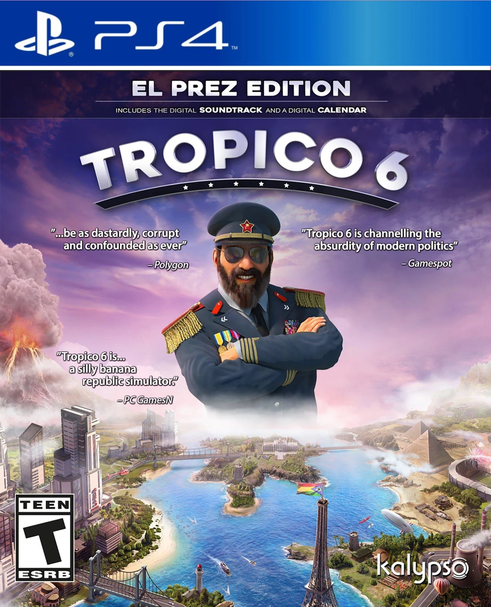 Tropico 6 box art
