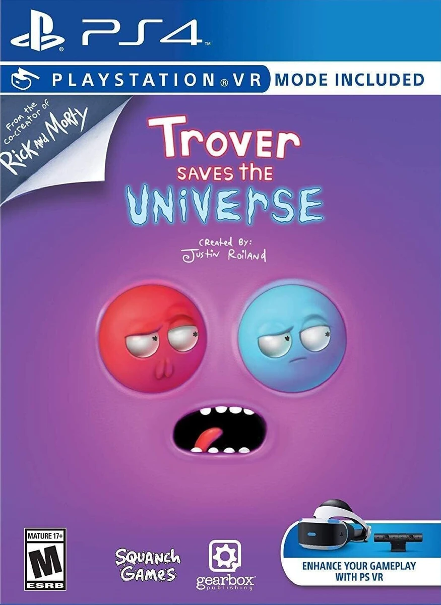 Trover Saves the Universe box art