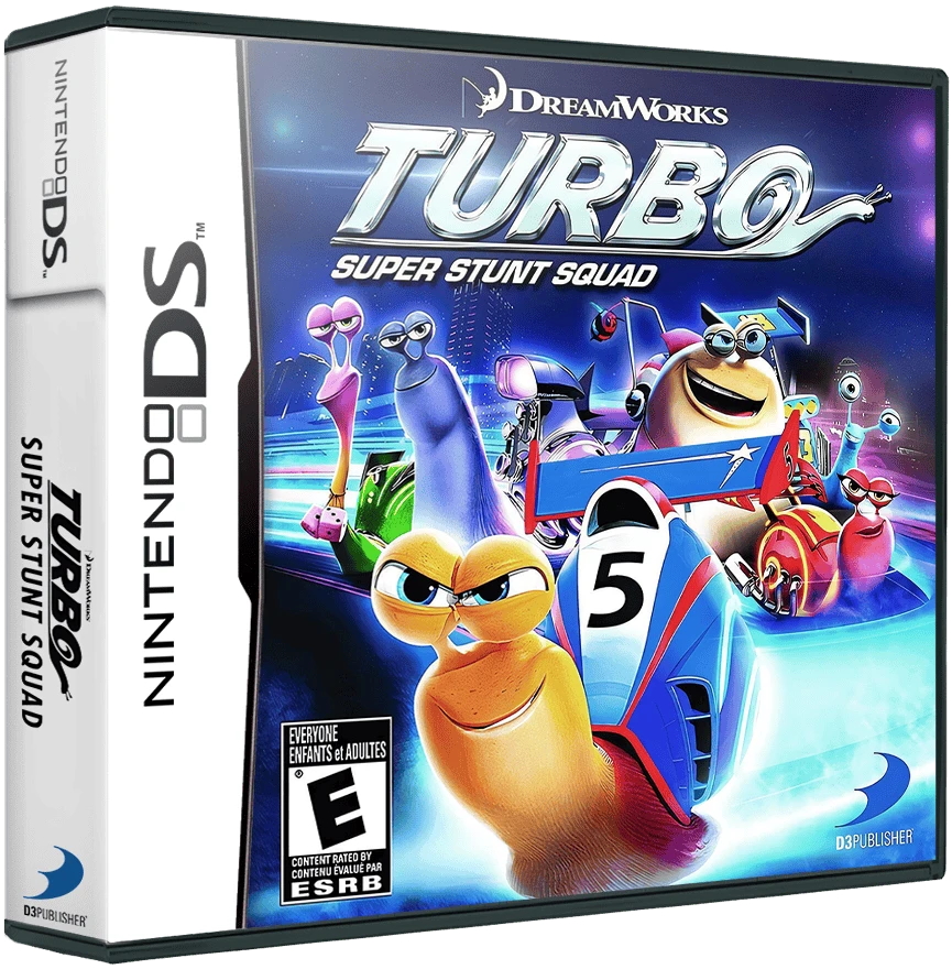 Turbo: Super Stunt Squad box art