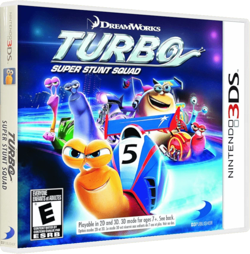 Turbo: Super Stunt Squad box art