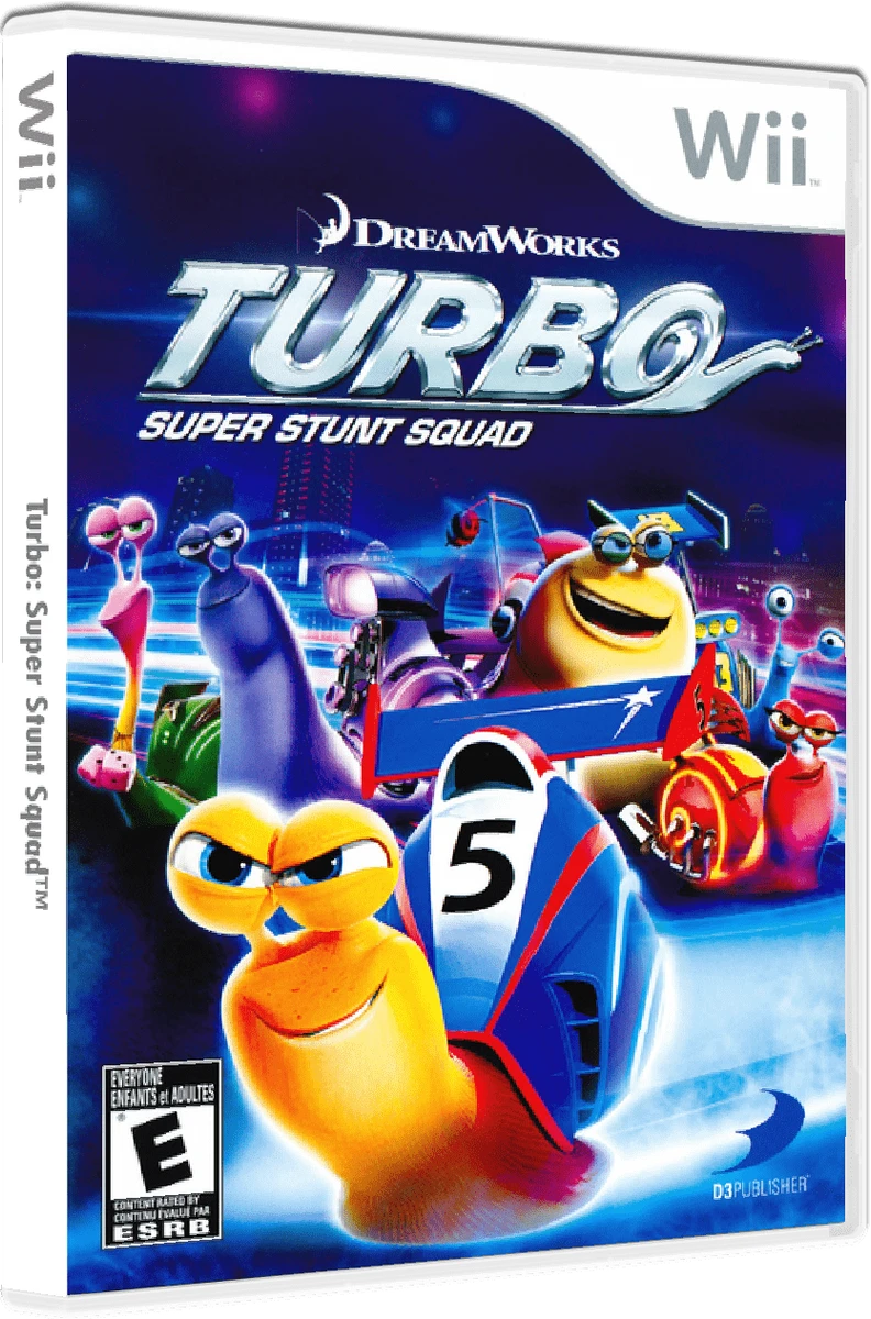Turbo: Super Stunt Squad box art