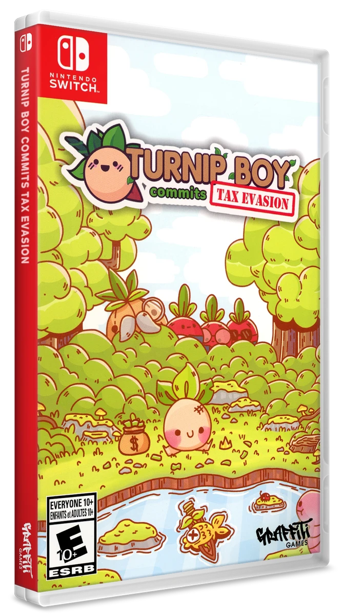 Turnip Boy Commits Tax Evasion box art