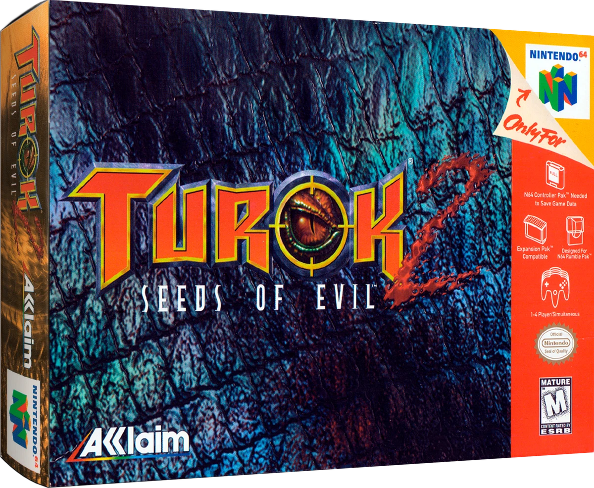 Turok 2 Seeds of Evil box art
