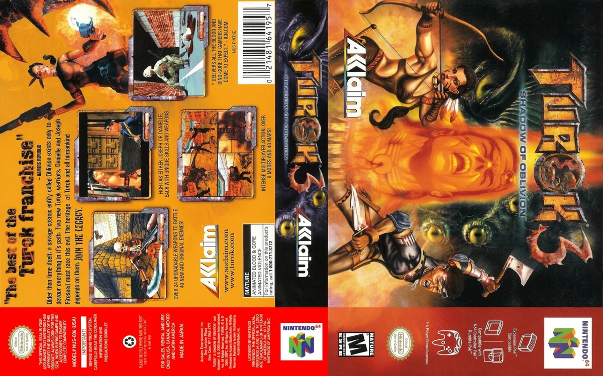 Turok 3 box art