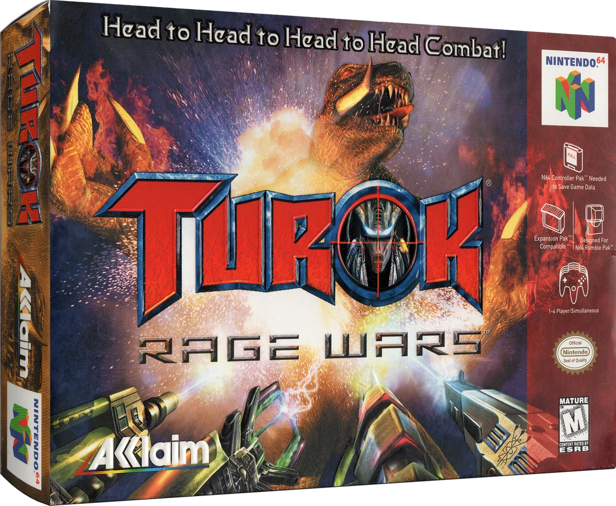 Turok Rage Wars box art