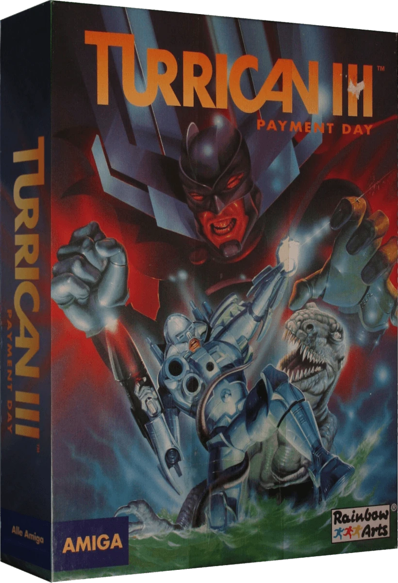 Turrican 3 box art