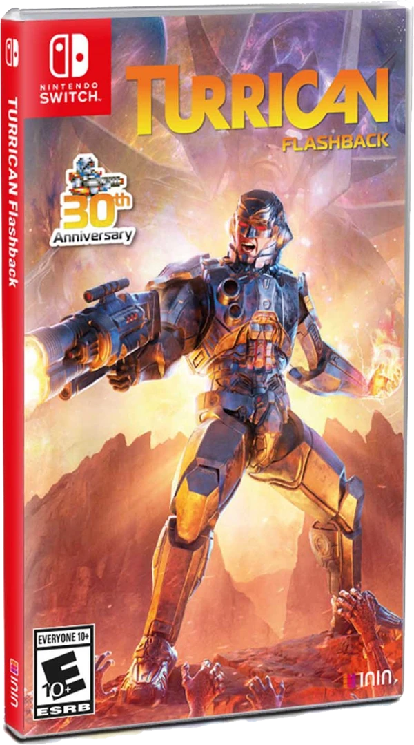 Turrican Flashback box art