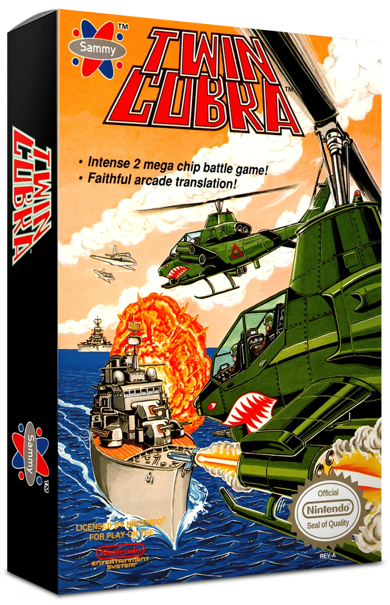 Twin Cobra box art