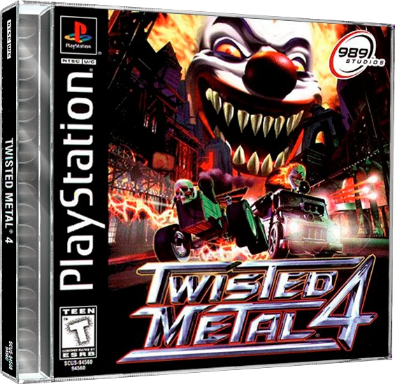 Twisted Metal 4 box art
