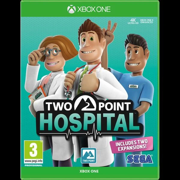 Two Point Hospital box art
