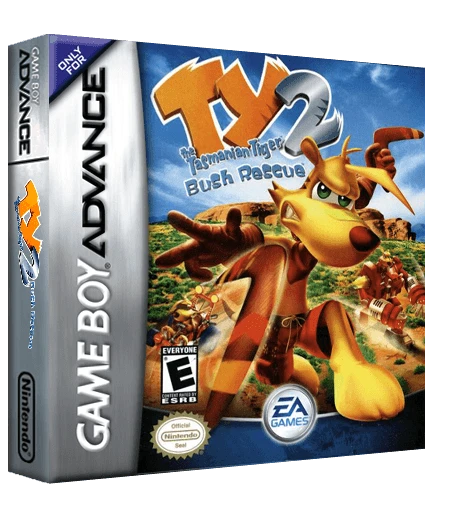 Ty the Tasmanian Tiger 2: Bush Rescue box art