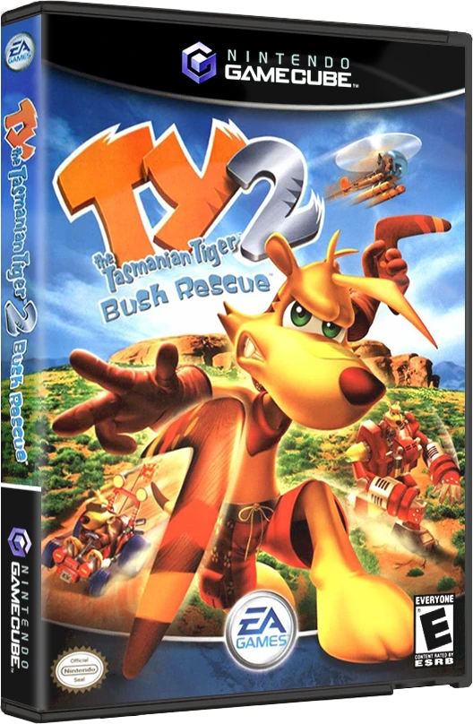 Ty the Tasmanian Tiger 2 Bush Rescue box art