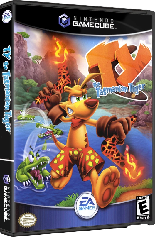 Ty the Tasmanian Tiger box art