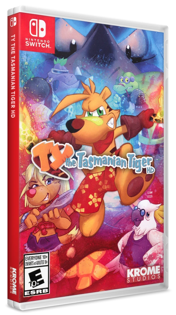 TY The Tasmanian Tiger HD box art
