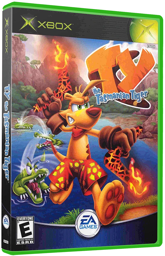 Ty the Tasmanian Tiger box art