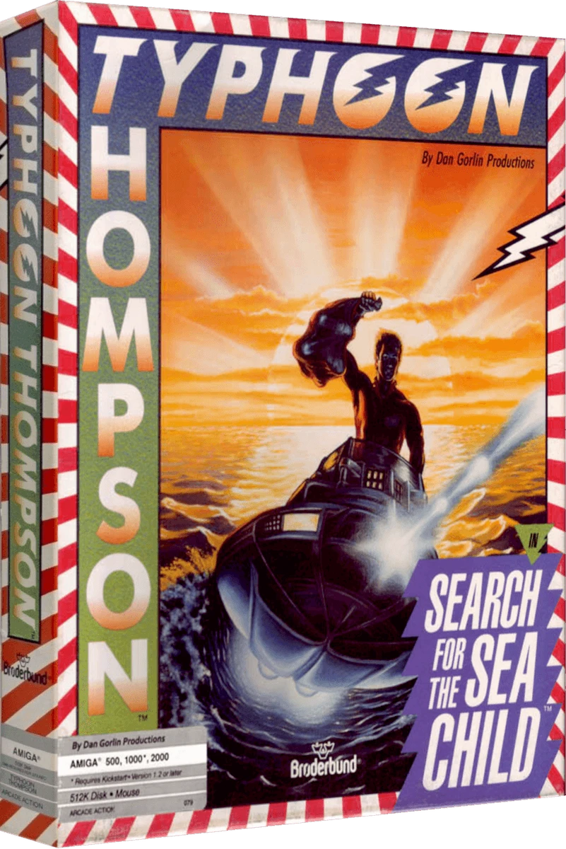 Typhoon Thompson In Search For The Sea Child box art