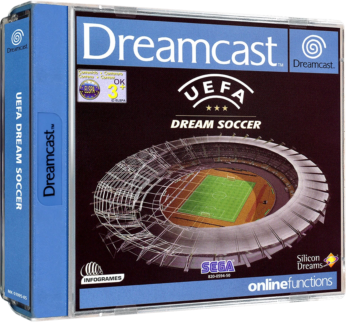 UEFA Dream Soccer box art