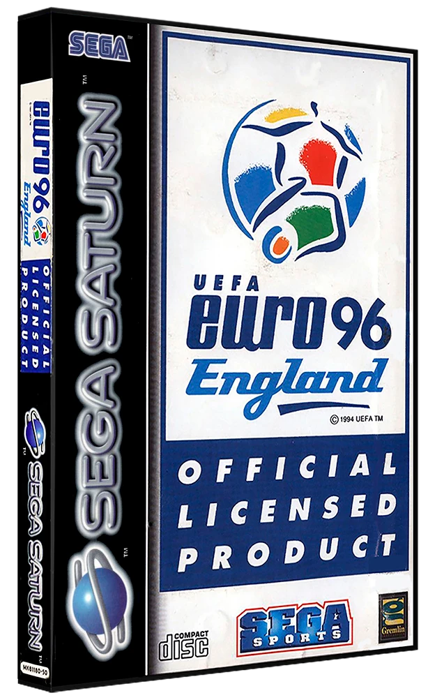 UEFA Euro 96 England box art