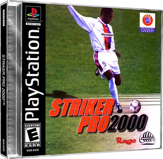 UEFA Striker box art