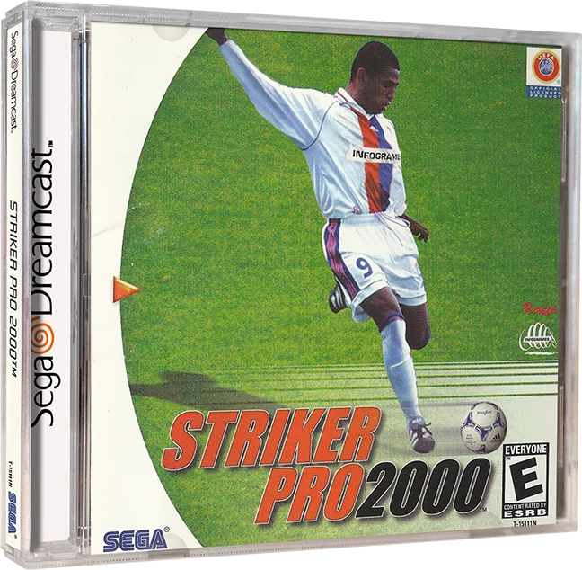 UEFA Striker box art